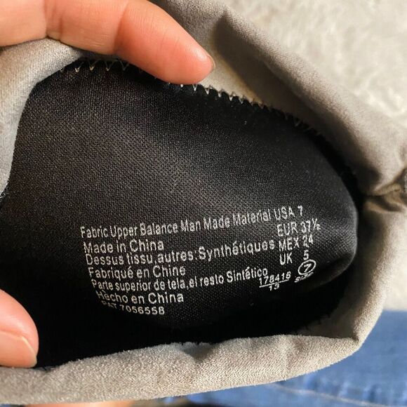 American Eagle Boots Tall Knee High Gray Cuban Heels Zipper size 7 - Picture 7 of 9